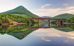 Ružínská přehrada v krásném prostředí východního Slovenska