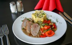 Restauracja, Hotel Jesenice ***, Křivoklátsko, Czechy