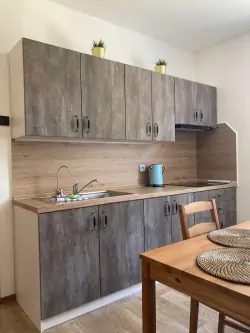 Společná kuchyňka, Penzion Zelený Háj, Merklín, Plzeňsko