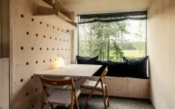 Interiér, Blanko posedy, Nová Bystřice, Česká Kanada