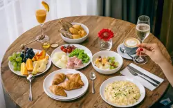 Snídaně, Corso Boutique Hotel, Řevnice