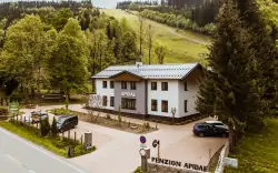 Deštné v Orlických horách blízko atrakcí: Horský penzion Apidae se snídaní, dětským hřištěm a úschovnou kol