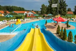 Venkovní bazén, Holiday Park Kacze Stawy, Łeba, Polsko