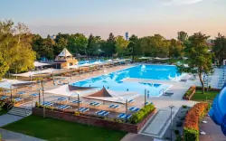 Dunajská Streda: Penzión Thermalpark **** s polpenziou a až 10 vnútornými a vonkajšími bazénmi + detský kútik