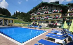 Rakouské Alpy: Hotel Unterberghof **** s rozšířenou polopenzí, venkovním bazénem a slevovou kartou s výhodami