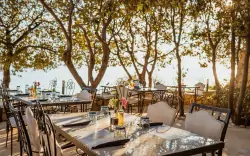 Terasa, Hotel La Luna ****, Pag, Chorvatsko