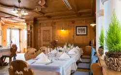 Reštaurácia, Santeshotel ****, Južné Tirolsko, Taliansko