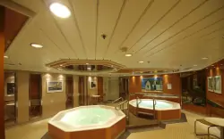 Wellness, trajekt TT-Line, Travemünde, Nemecko