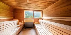 Interiér sauny, Hotel Post Krimml ****, Krimml