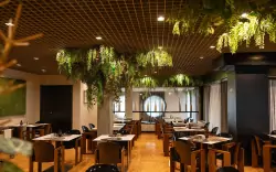Zölddel körülvett étterem, Hotel Leopardi ****, Verona (VR)