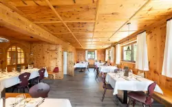 Étterem, Hotel Seelaus ****, Dél-Tirol, Olaszország