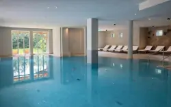 Vnitřní bazén, Hotel Ahornhof ***superior, Lindberg, Německo