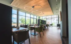 Restaurace s výhledem, Hotel & Spa Gut Matheshof ****, Rieden, Německo