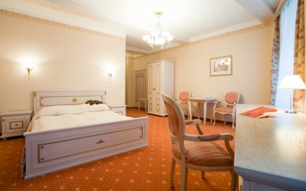 Luxusně zařízené pokoje hotelu