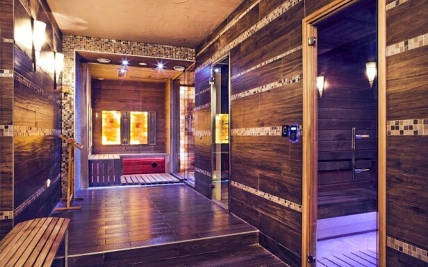 V hotelovém wellness najdete i himálajskou solnou kabinu