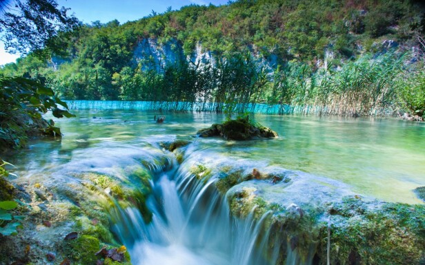 Národný park Plitvické jazerá Chorvátsko