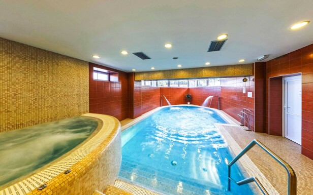 Wellness, bazén, vířivka, Hotel Hukvaldy, Beskydy