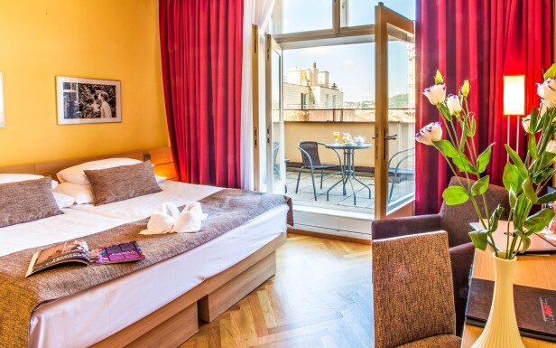 Luxusní pokoje, Hotel Amarilis ****, Praha