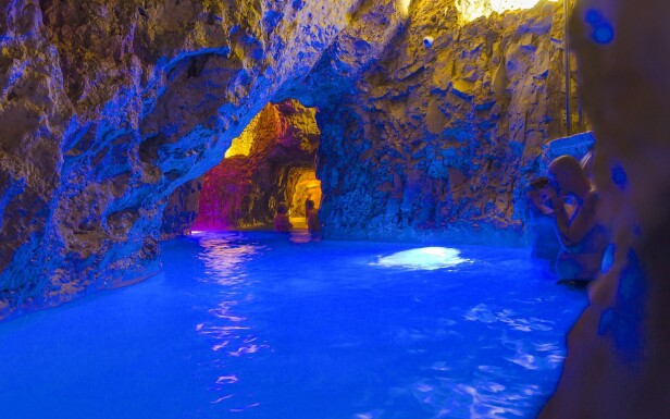 Jeskynní lázně Miskolc Tapolca Maďarsko
