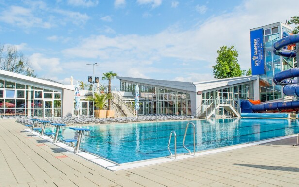 Aquapark Turčianske Teplice, bazén, tobogán, deti