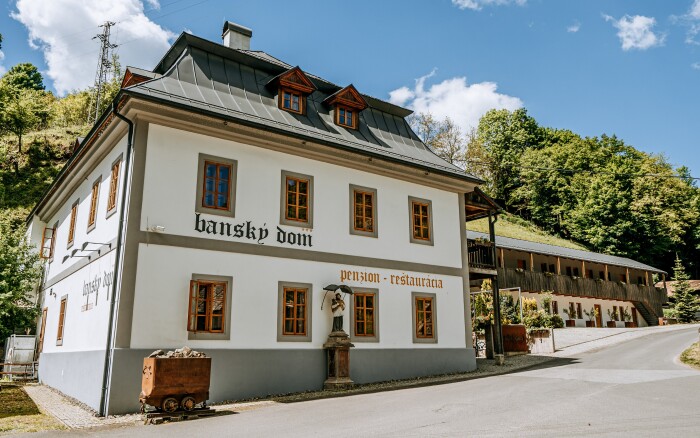 Banská Štiavnica: Dovolenka v Penzióne Banský Dom *** s raňajkami a vstupom do wellness (vírivka, 2 sauny)