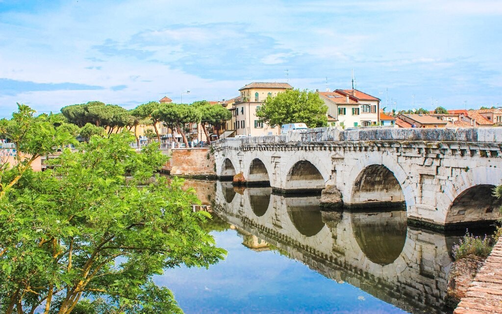 Spoznajte pamiatky historického centra Rimini, Taliansko