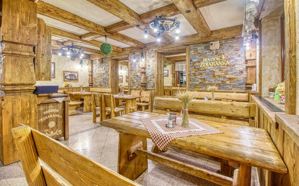 Restaurace, Penzion Ždiaranka, Belianské Tatry
