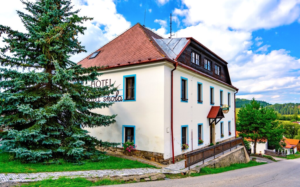 Hotel Stará Škola na Šumavě u Lipna je ideální pro rodiny