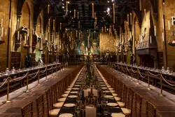Večer v londýnskom štúdiu Warner Bros. - natáčanie Harryho Pottera