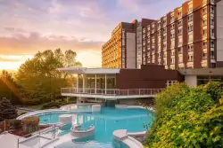 Vonkajší bazén, Ensana Thermal Aqua Health Spa Hotel ****, Hévíz, Maďarsko