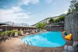 Venkovní bazén, Garda Hotel Forte Charme ****, Nago (TN), Itálie