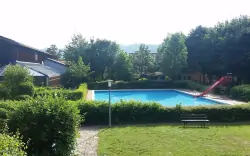 Venkovní bazén, WAGNERS Hotel im Frankenwald ***superior, Steinwiesen, Německo
