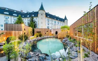 Ochlazovací jezírko, Hotel Sen ****, Senohraby