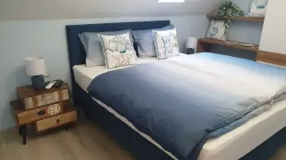 Spálňa, Apartmány Mi Casa, Mosonmagyaróvár, Maďarsko