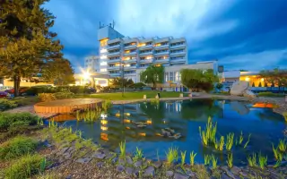 Hotel Hviezda *** leży w uzdrowiskowym mieście Dudince
