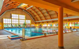 Krytý bazén, Vulkán Wellness Hotel & Camping, Celldömölk, Celldömölk, Maďarsko