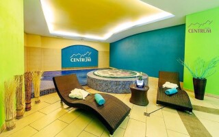 Po dni plném turistiky si můžete odpočinout ve wellness