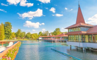 Termální jezero Hévíz, Maďarsko