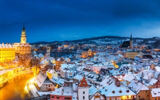 Český Krumlov, součást Seznamu UNESCO