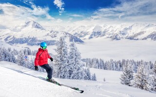 Zažite skvelú zimu v Rakúsku v Alpách