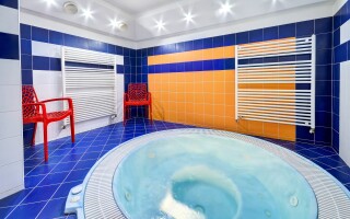 Pezsgőfürdő, Wellness Hotel Iris *** Pavlov, Csehország