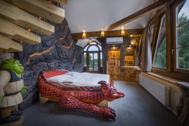 Pokoje, Peklo Čertovina - Hotel Kocourkov, Hlinsko 