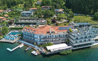 Piemonte na břehu Lago d'Orta a hodinu od Milánu: Hotel Giardinetto **** se snídaní či polopenzí a bazénem