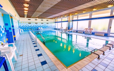 Hotelový bazén, Hotel Harmonie ***, lázně Luhačovice