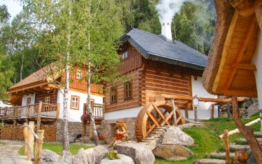 Rozprávková dedinka Podlesíčko na Vysočine, mlyn