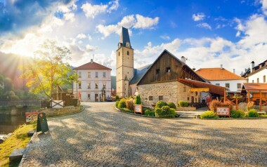 Hotel u Martina *** přímo pod hradem Rožmberk Jižní Čechy