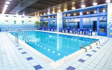 Hotelový bazén, Hotel Harmonie ***, lázně Luhačovice