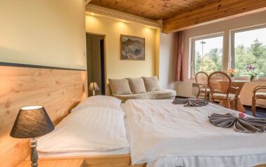 Komfortní pokoje, Hotel Bečva, Beskydy, Horní Bečva