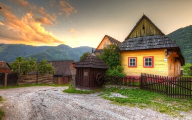 Navštivte Skanzen Vlkolínec na Liptově