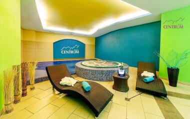 Po dni plném turistiky si můžete odpočinout ve wellness